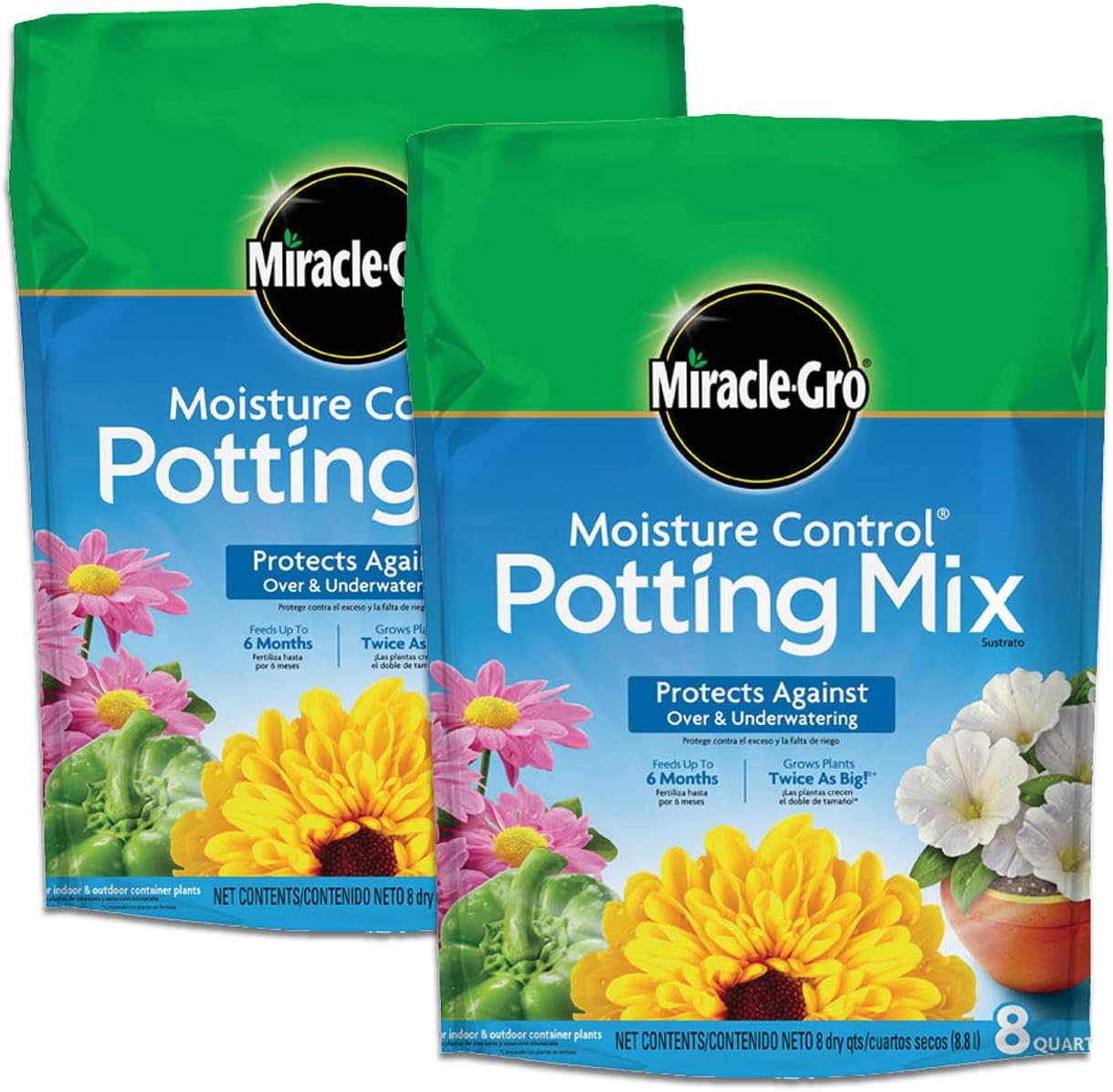 Moisture control potting mix