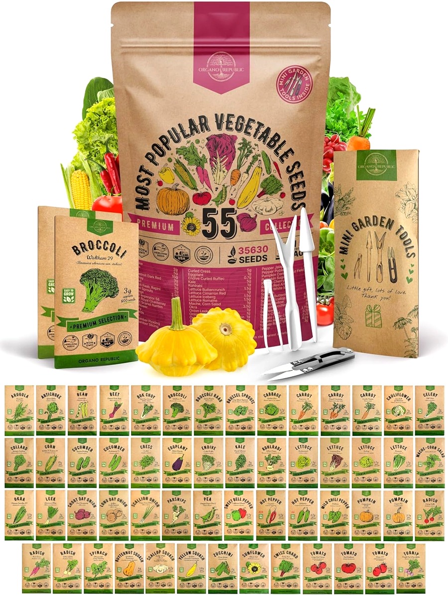 Vegetable seeds pack